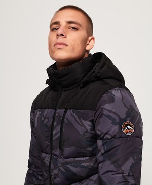 Superdry SD Expedition Férfi Kabát Fekete | KNHUB3180